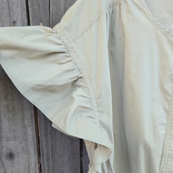 BiBi Flutter Sleeve Dress with Tie Front - Picture 3 of 6